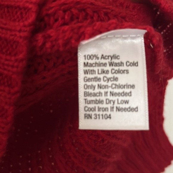 True Craft Rainbow Striped Knit Sweater Size Medium - Picture 11 of 11